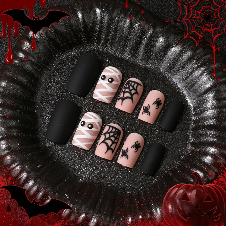 Halloween Themed Press-On Nail Art Set Kalsten