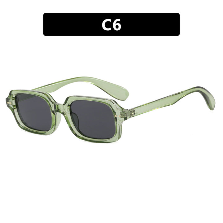 Ladies stylish square sunglasses with striking accents Kalsten