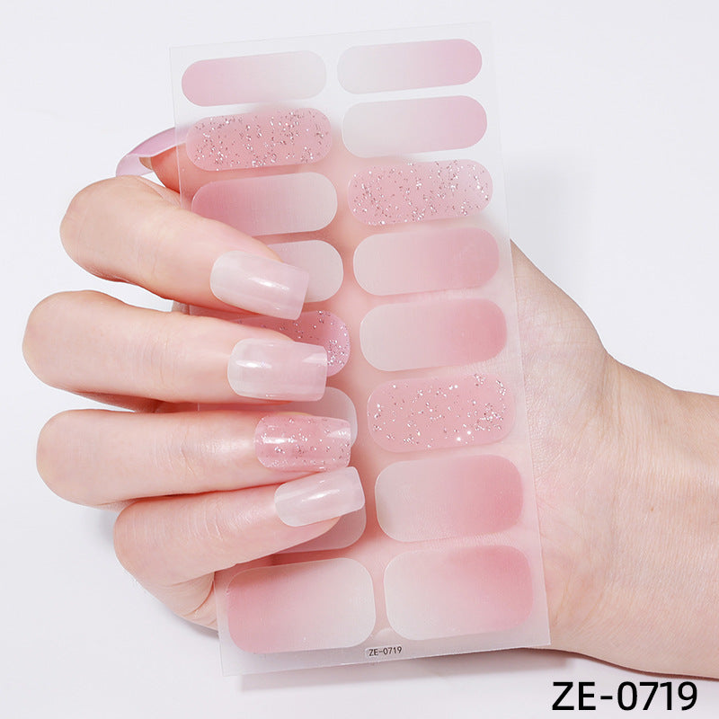 Artistic Press-On Nail Wraps