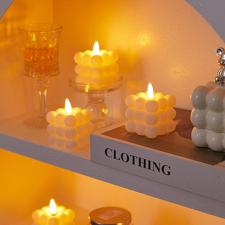 Elegant LED Tea Lights with Curved Design Kalsten