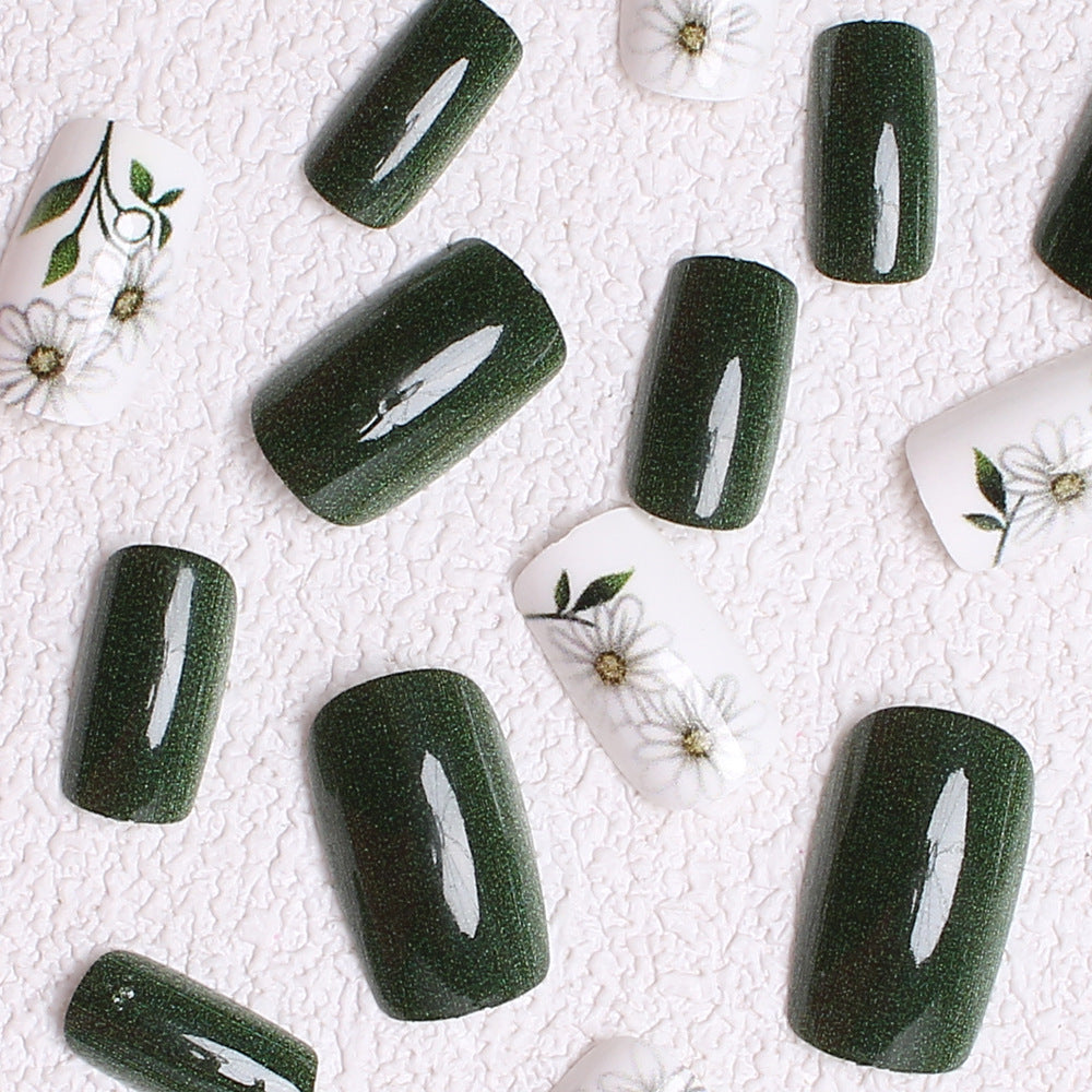 Floral Art Press-On Nails Kalsten