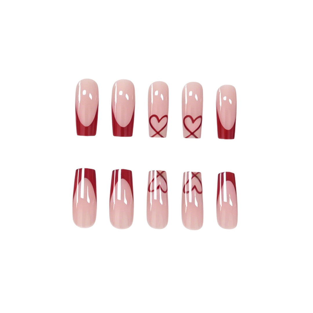Artistic Decorative Press-On Nail Set Kalsten