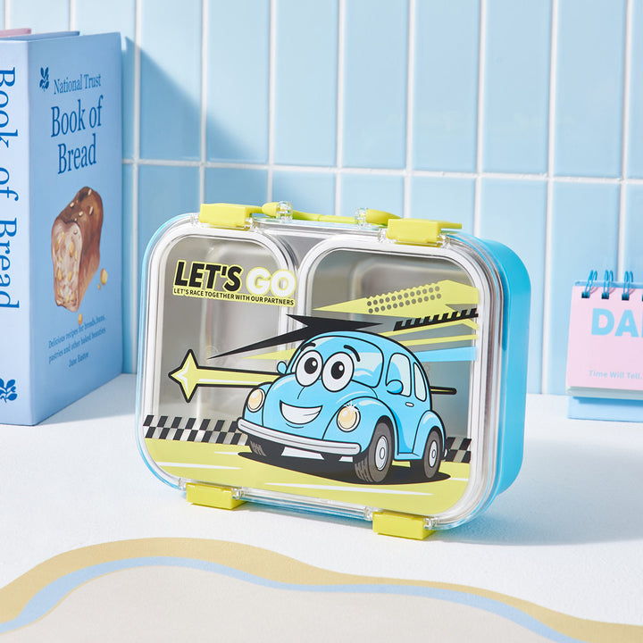 Cute Themed Multi-Section Lunch Container