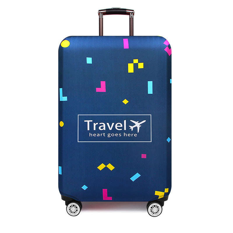 Ladies hard shell suitcase with elegant pattern print Kalsten