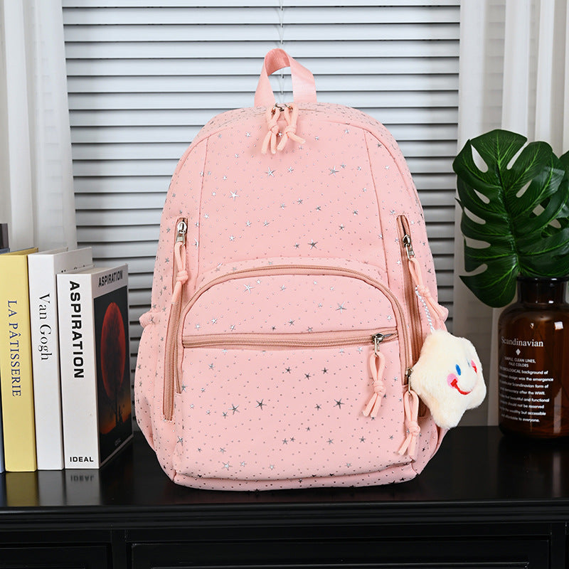 Multi-Functional Star-Print Backpack Kalsten