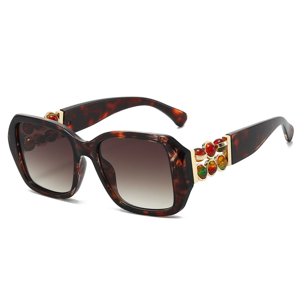 Decorative Oversized Square Sunglasses Kalsten