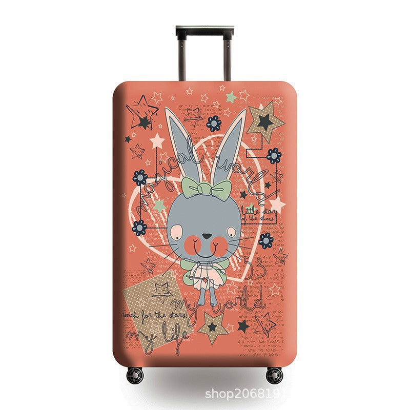 Unisex Hard Shell Suitcase with Playful Animal Motif Kalsten