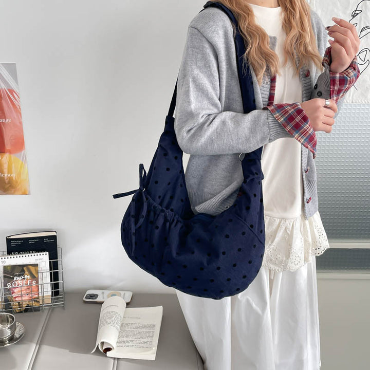 Polka Dot Shoulder Bag