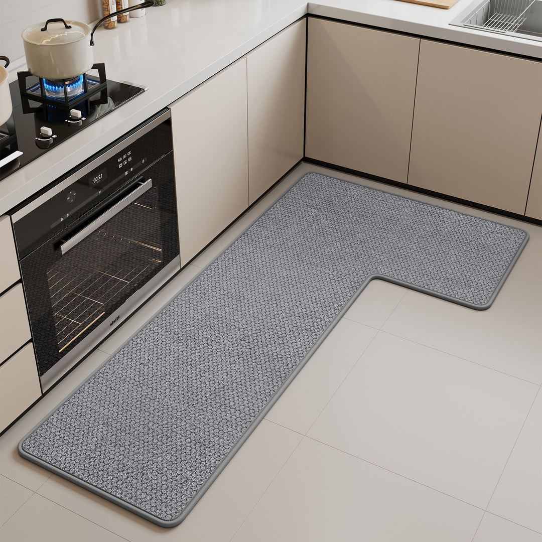 L-Shaped Anti-Fatigue Kitchen Mat Kalsten