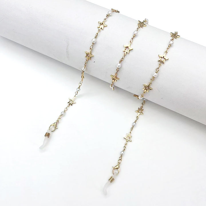 Star-Embellished Eyewear Retainer Chain Kalsten