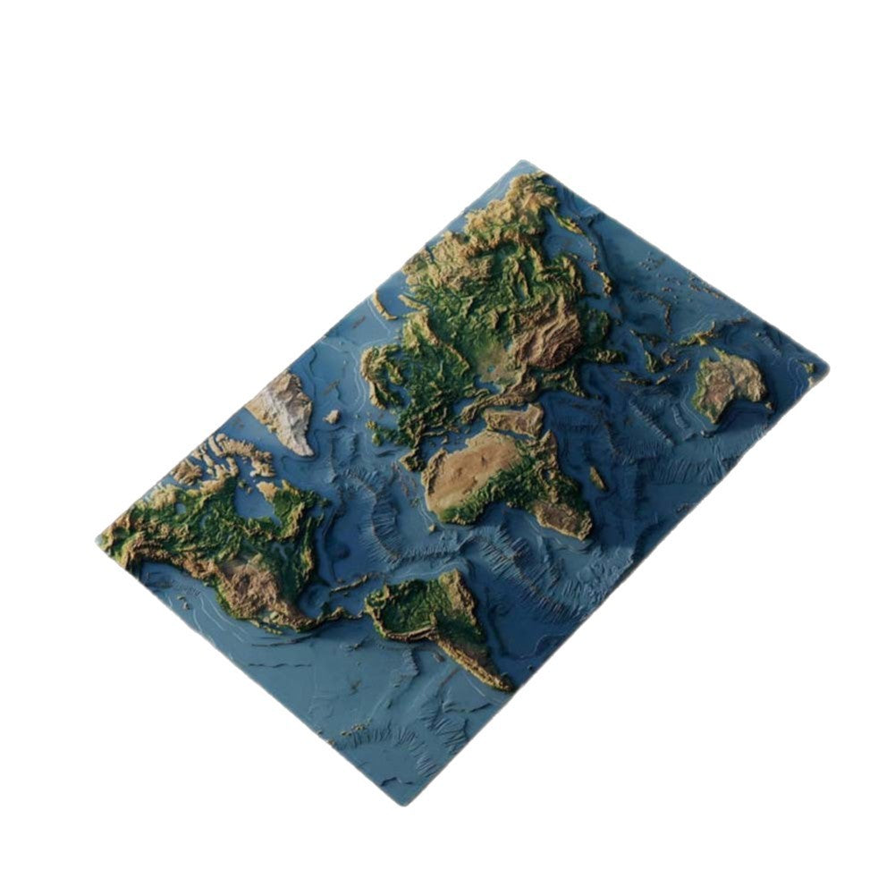 3D Geographical Design Floor Mat Kalsten