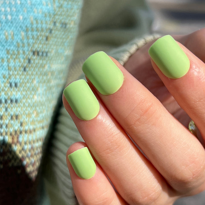 Matt lacquered nail art Kalsten