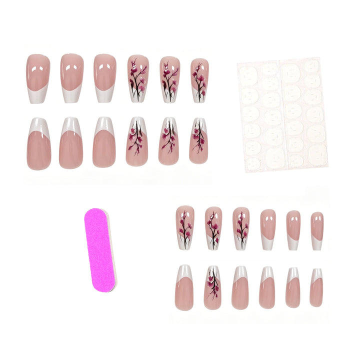 Floral Art Acrylic Nail Enhancements Kalsten 1789915863