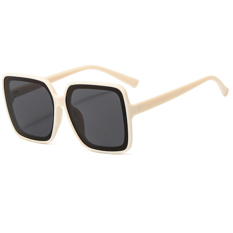 Statement Bold Square Frame Sunglasses