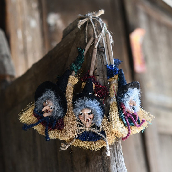 Witch Broomstick Decoration Kalsten