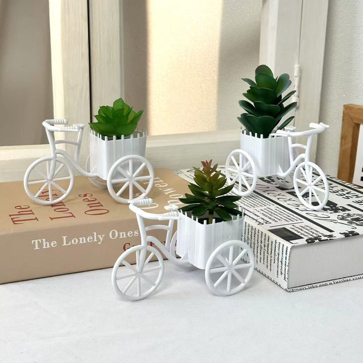 Decorative Bicycle Planter for Indoor Home Decor