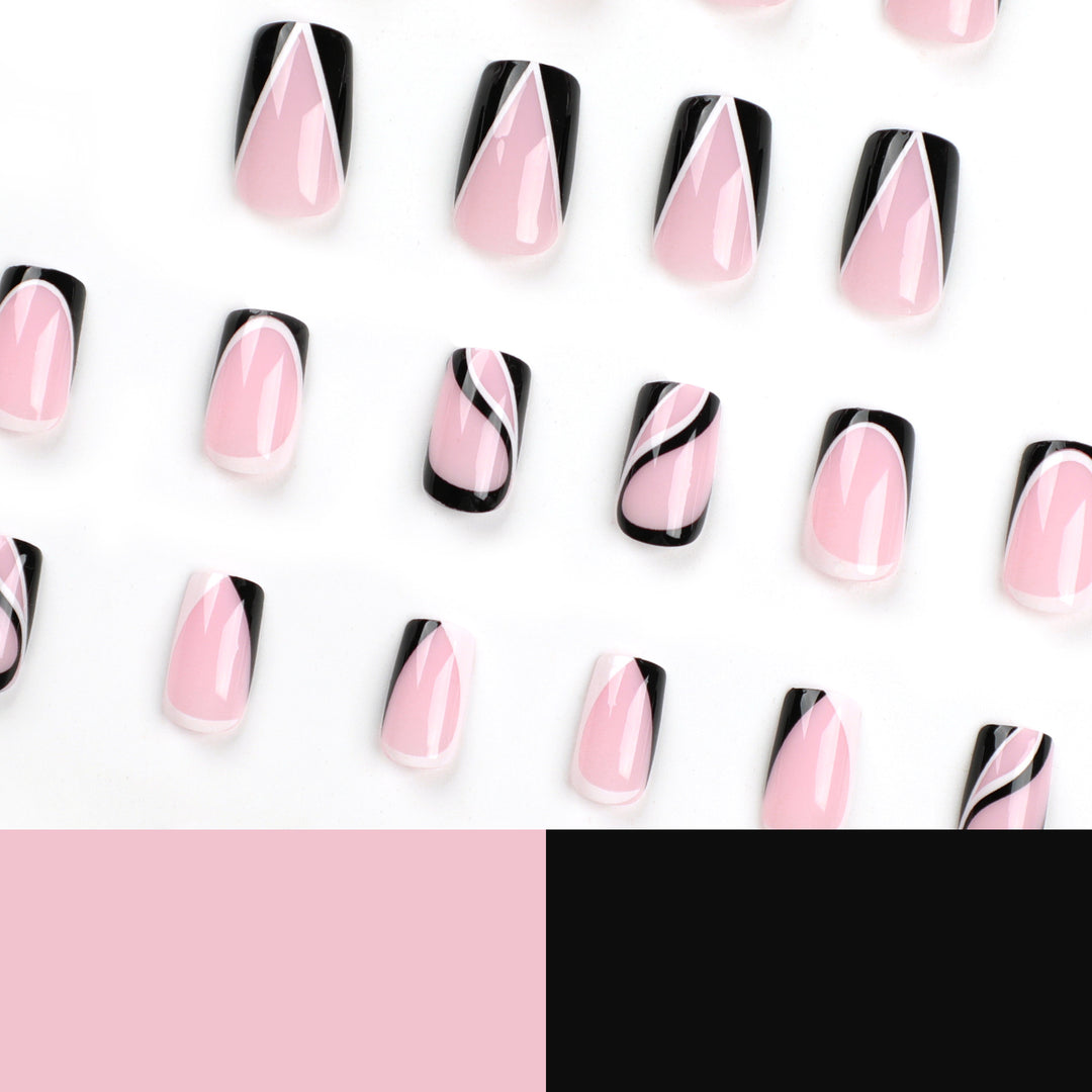 Artful Nail Extensions with Modern Design Kalsten