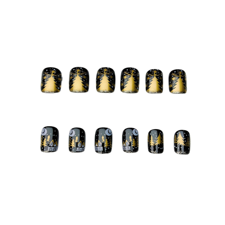 Elegant Winter Nail Art Kalsten