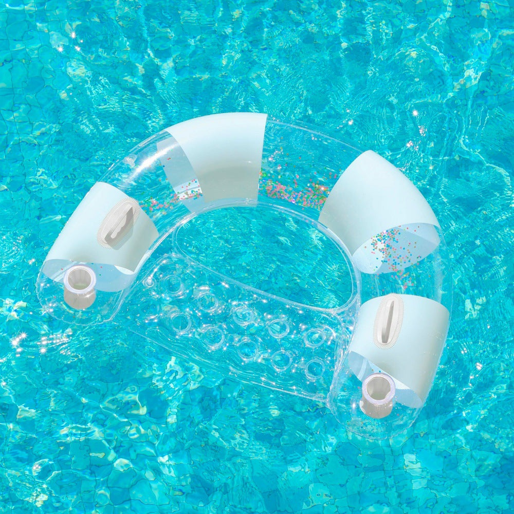 Inflatable Mermaid-Themed Pool Ride Kalsten