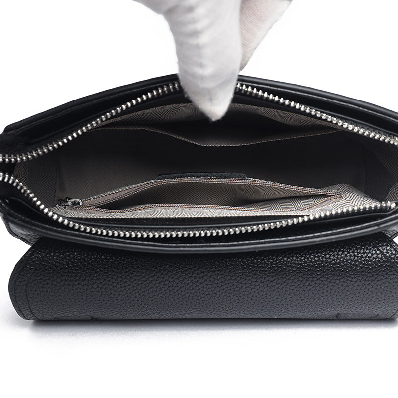 Elegant Leather Handbag Kalsten