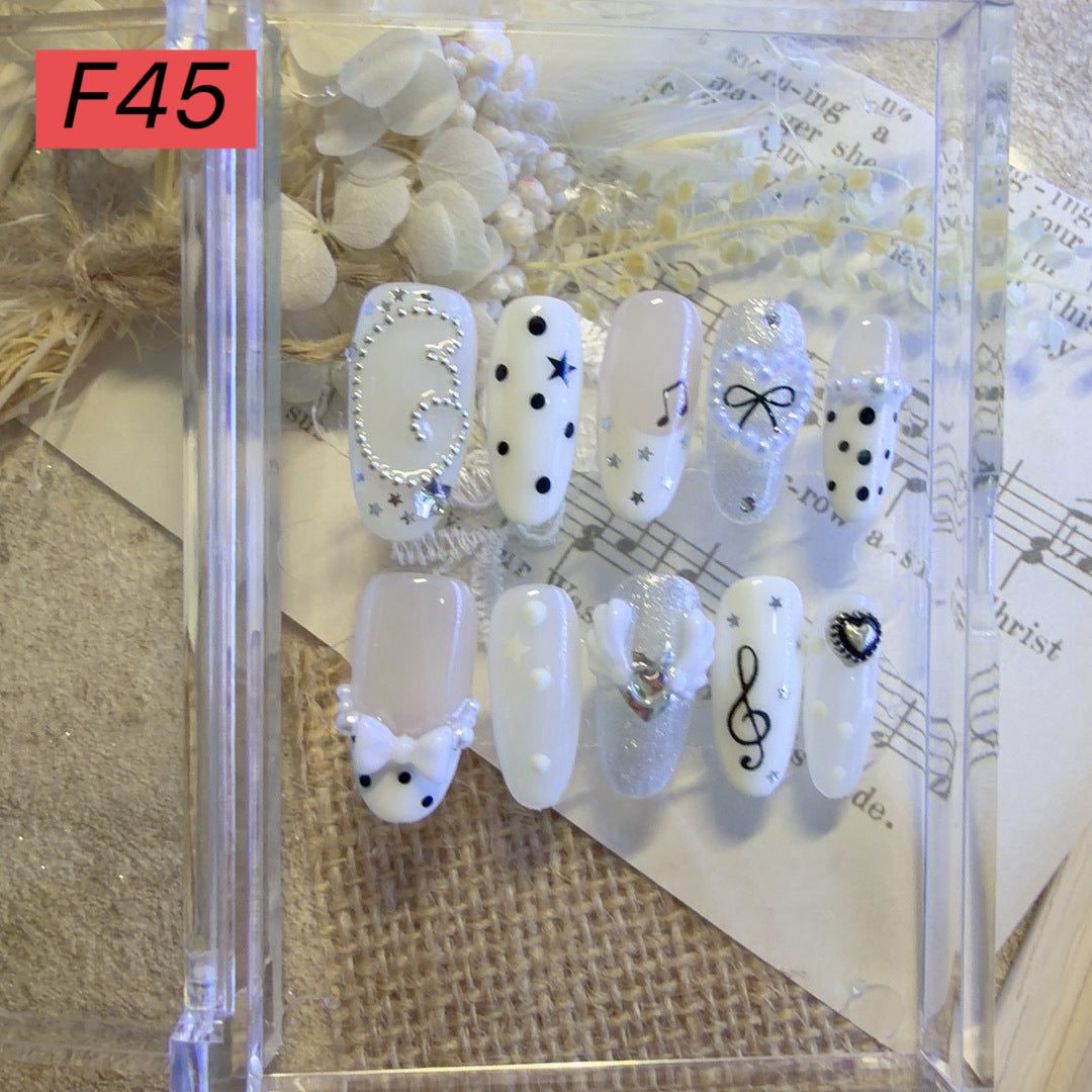 Decorative Press-On Nail Art Set 1790731572
