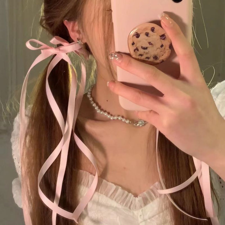 Decorative Satin Ribbon Hair Clip Kalsten