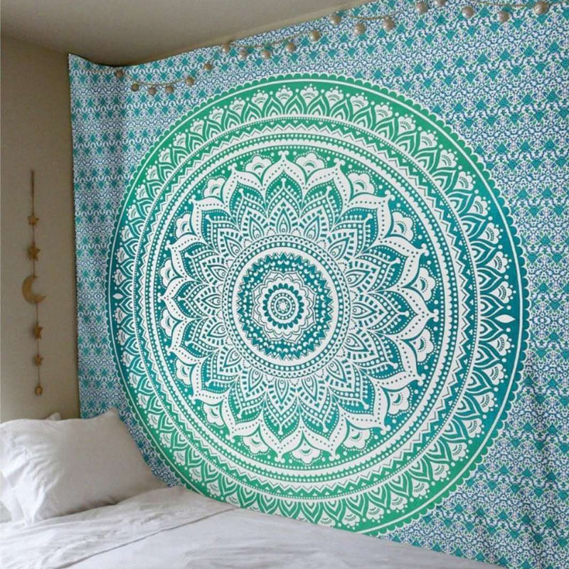 Mandala-Inspired Decorative Wall Tapestry