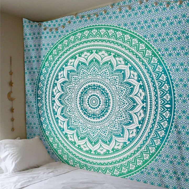 Mandala-Inspired Decorative Wall Tapestry