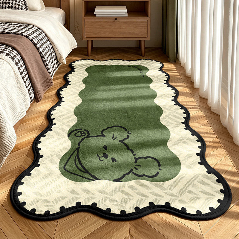 Cartoon Dog Design Area Rug