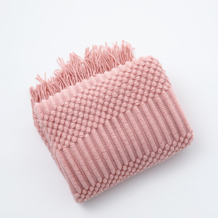 Cozy Textured Throw Blanket
