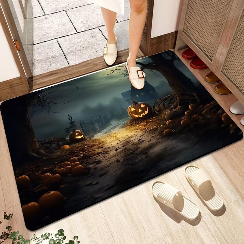 Halloween-Themed Decorative Welcome Mat Kalsten 1790150936