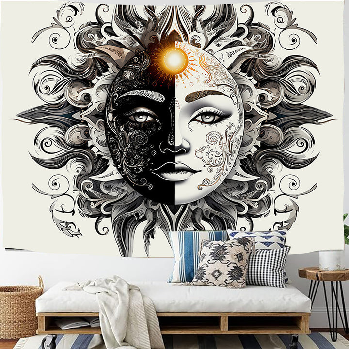 Mystical Celestial Wall Tapestry