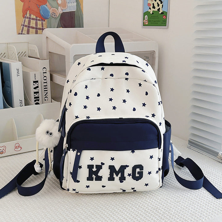Casual Star-Patterned Backpack Kalsten 1791204760