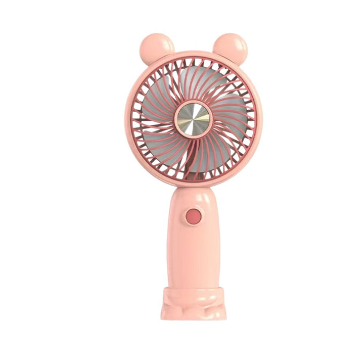 Ladies Portable Hand Fan in playful Bear Design Kalsten