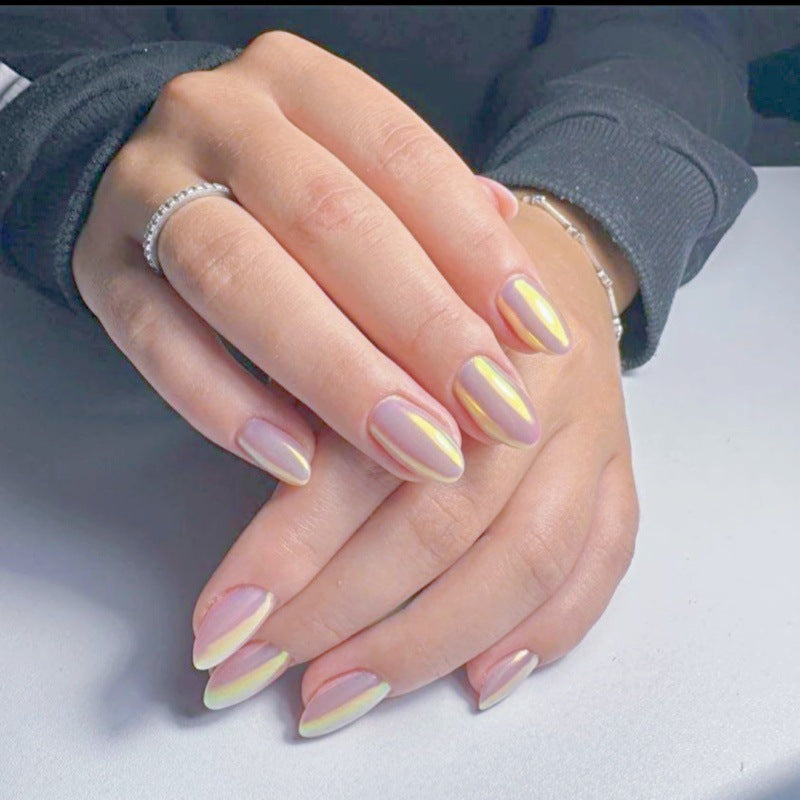 Premium Mirror Finish Press-On Nail Set Kalsten