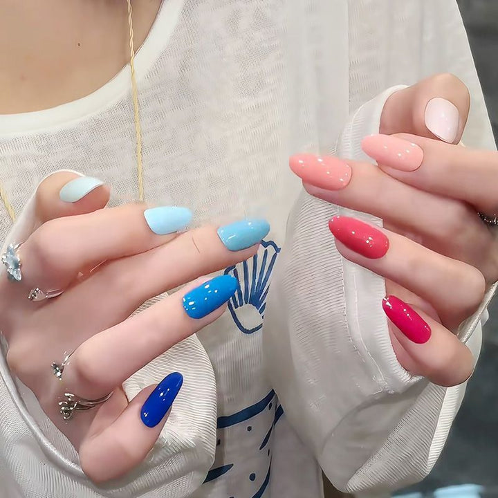 Whimsical Bunny-Themed Press-On Nail Art Set Kalsten