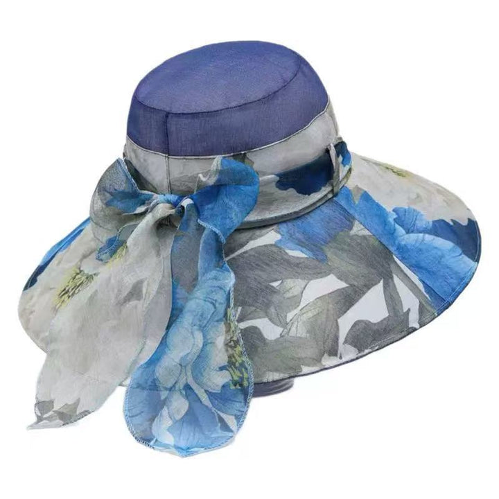 Wide Brim Floral Sun Hat Kalsten