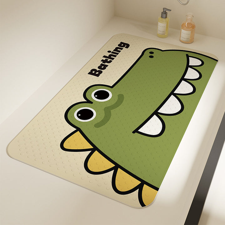 Cute Cat-Themed Bath Mat Kalsten