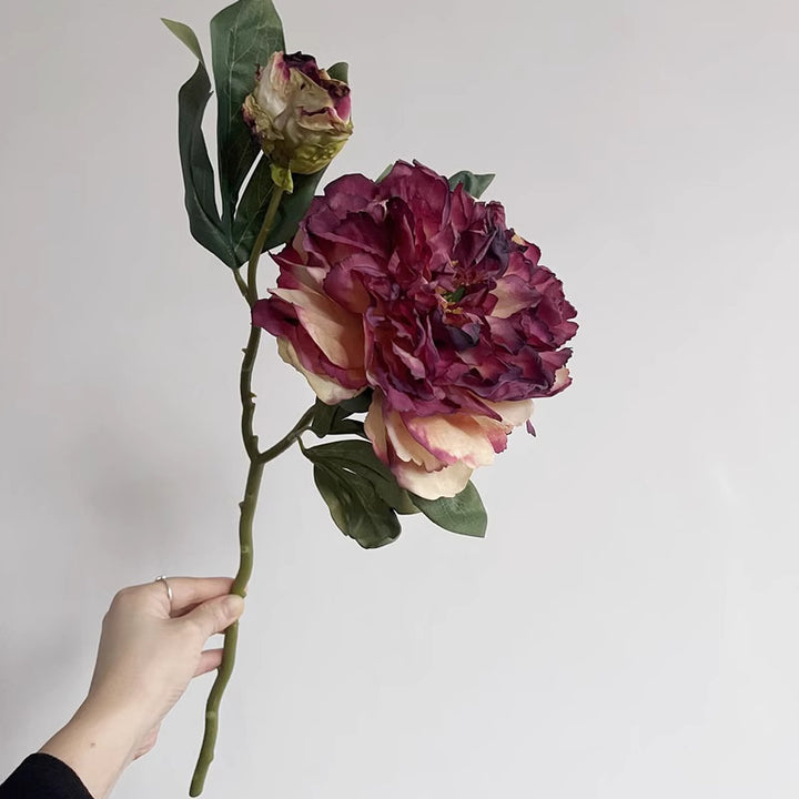 Decorative Artificial Peony Stem