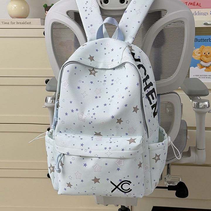 Bunny Ear Patterned School Backpack Kalsten