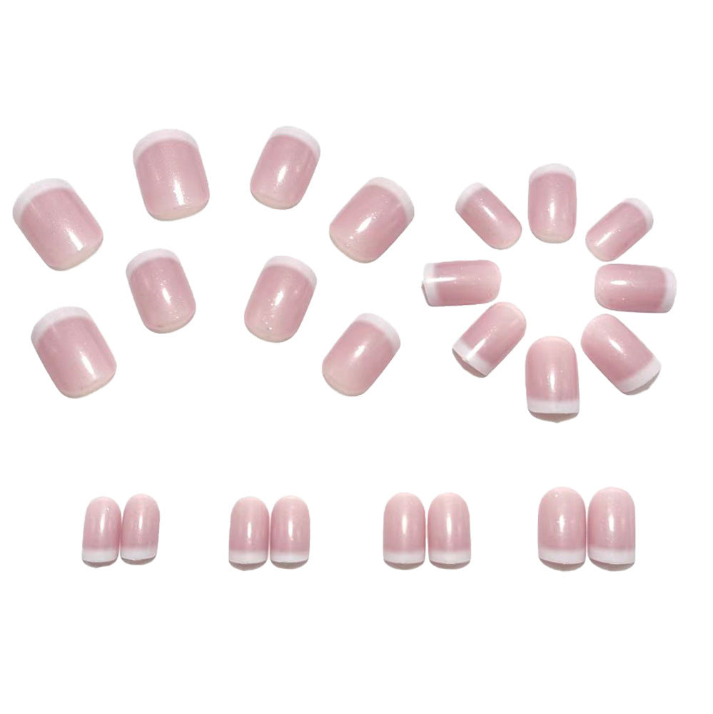Elegant Art Nails with High Gloss French Tip Kalsten