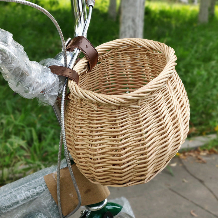 Woven Bicycle Storage Basket Kalsten