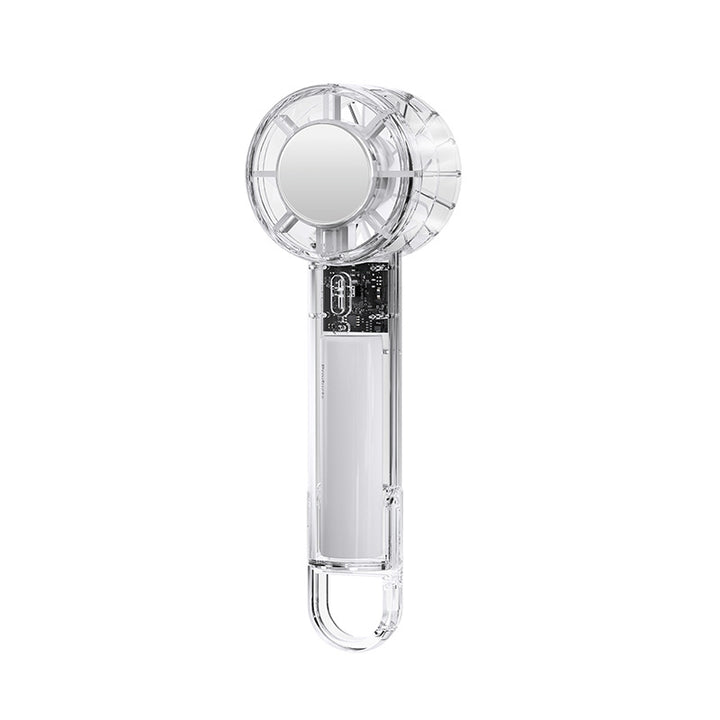 Ladies Portable Hand Fan with Integrated Mirror Kalsten