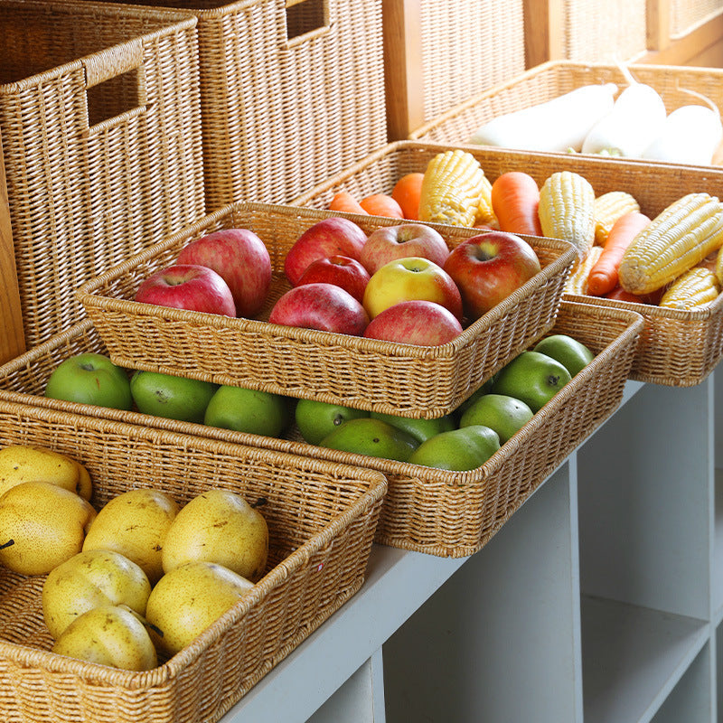 Natural Woven Storage Tray Kalsten