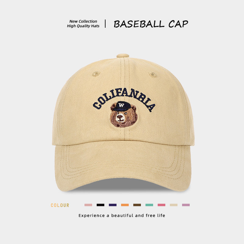 Embroidered Graphic Baseball Cap