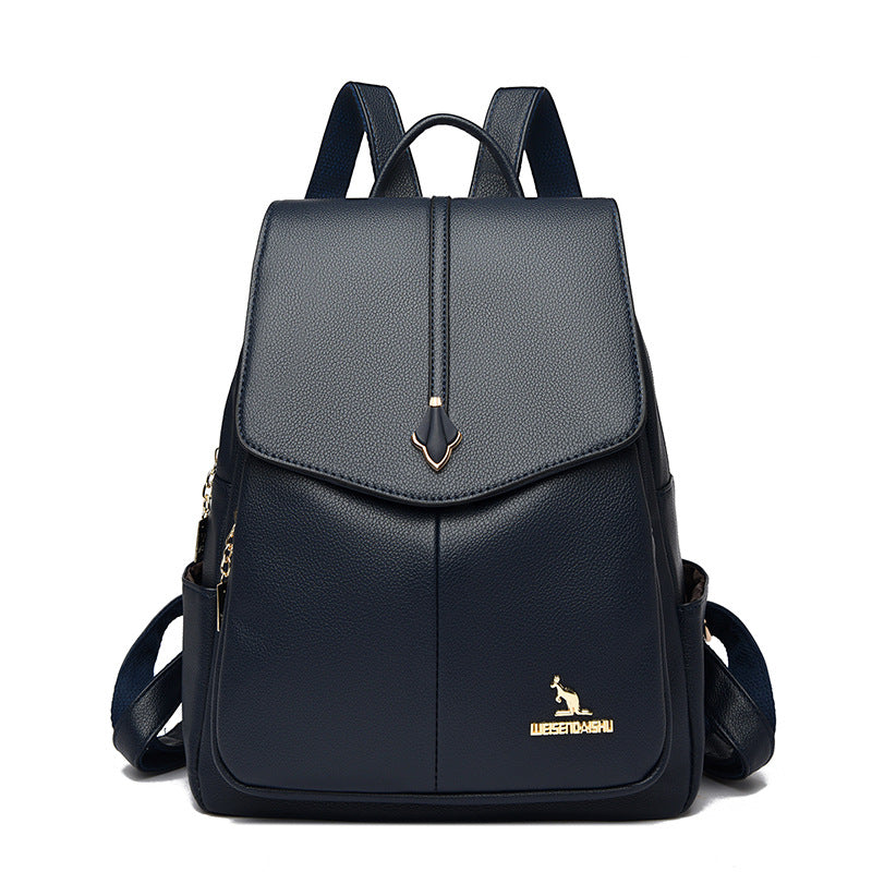 Luxurious Leather Backpack