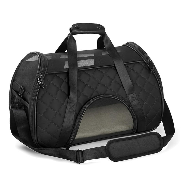 Closed pet transport bag with breathable mesh Kalsten