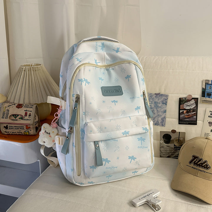 Stylish Floral Patterned Backpack
