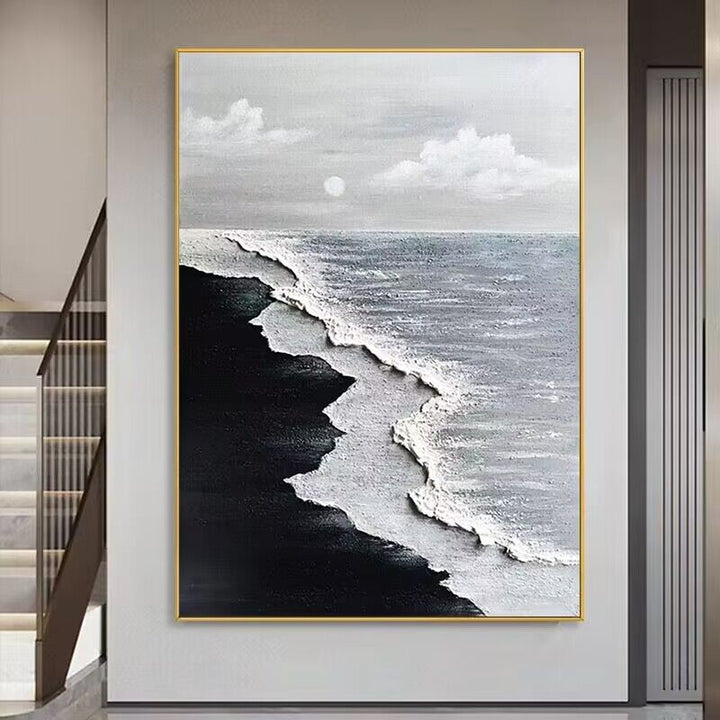 Coastal Abstract Canvas Wall Art