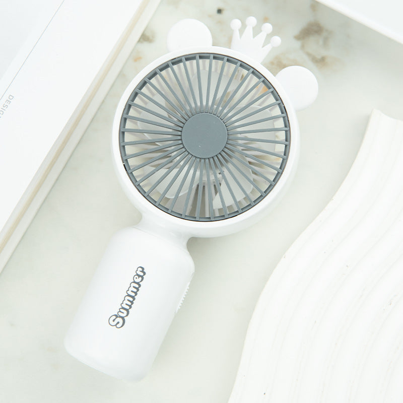 Portable Deer-Themed Handheld Cooling Fan Kalsten